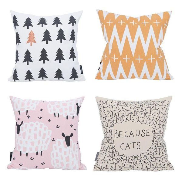 cushion/decorative pillow ins wind geometric small tree kitten lamb cushion canvas print core nordic minimalist style
cushion/decorative pillow ins wind geometric small tree kitten lamb cushion canvas print core nordic minimalist style