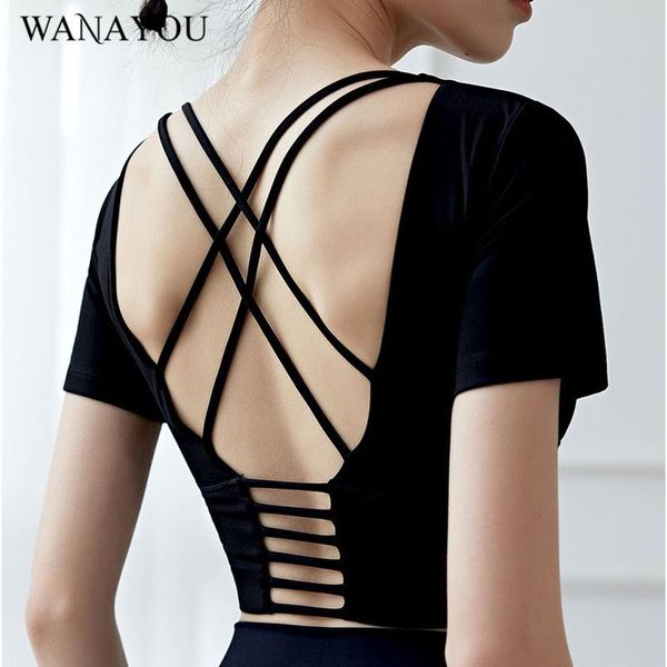 yoga outfit wanayou women quick drying shirts,breathable fitness short-sleeved with chest pad,beauty backless running shorts
yoga outfit wanayou women quick drying shirts,breathable fitness short-sleeved with chest pad,beauty backless running shorts