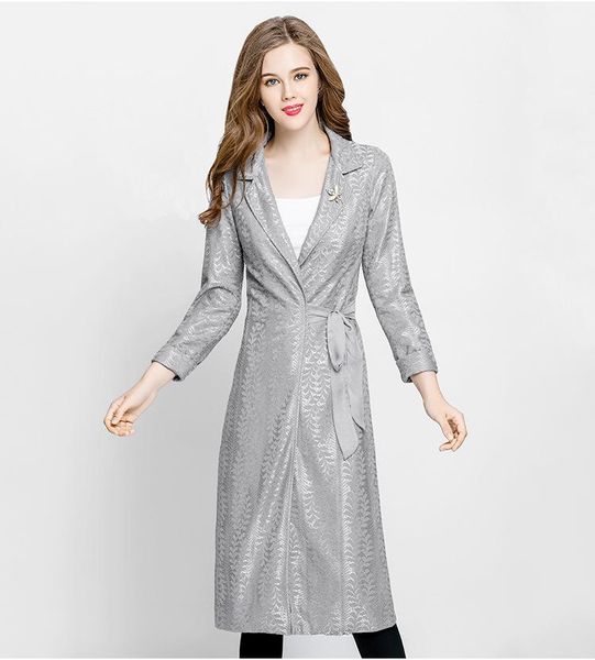 women's trench coats thin lace spring summer lady overcoat pink grey autumn belt women outerwear turn-down collar unique gentle busines, Tan;black
women's trench coats thin lace spring summer lady overcoat pink grey autumn belt women outerwear turn-down collar unique gentle busines, Tan;black