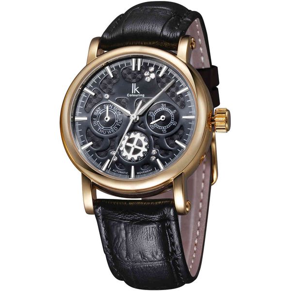 i colouring watches luxury brand stainless steel automatic mechanical men mooase men, Slivery;brown
i colouring watches luxury brand stainless steel automatic mechanical men mooase men, Slivery;brown