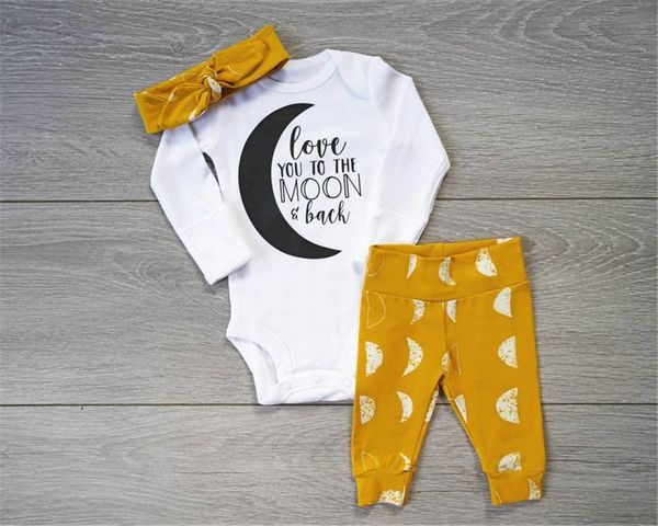 clothing sets children's three piece set baby's letter printed crew neck romper elastic waist pants for toddlers bow hair band, White
clothing sets children's three piece set baby's letter printed crew neck romper elastic waist pants for toddlers bow hair band, White