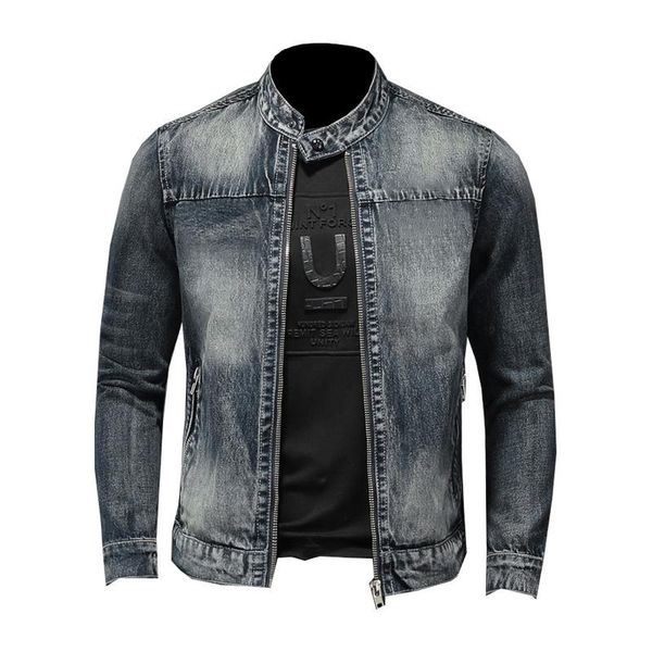 men's jackets cotton mens denim motorcycle biker jacket men casual solid color stand collar zipper jeans coat drop, Black;brown
men's jackets cotton mens denim motorcycle biker jacket men casual solid color stand collar zipper jeans coat drop, Black;brown