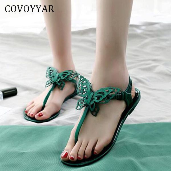sandals covoyyar 2021 butterfly flat women summer bohemian beach woman shoes jelly rubber thong flip flops size 40 wss544, Black
sandals covoyyar 2021 butterfly flat women summer bohemian beach woman shoes jelly rubber thong flip flops size 40 wss544, Black