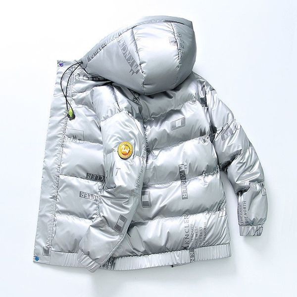 Men Jacket White Duck Down Men's Winter Version of the Trend Thickening Short Shiny Coat Casual Youth Stand-up Collar, Black
Men Jacket White Duck Down Men's Winter Version of the Trend Thickening Short Shiny Coat Casual Youth Stand-up Collar, Black