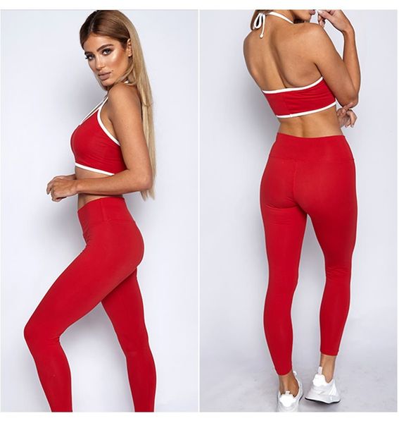 stylish sports suit 2021 suspender open tracksuits back lace up bra fitness yoga women's pants two piece set, Gray
stylish sports suit 2021 suspender open tracksuits back lace up bra fitness yoga women's pants two piece set, Gray