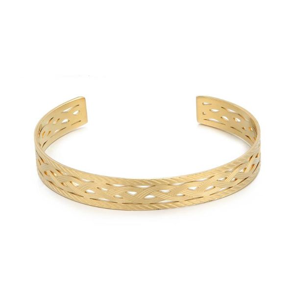 bangle 316l stainless steel hollow bracelet for women 14k metal texture opening bangles pulseras mujer party anniversary jewelry, Black
bangle 316l stainless steel hollow bracelet for women 14k metal texture opening bangles pulseras mujer party anniversary jewelry, Black