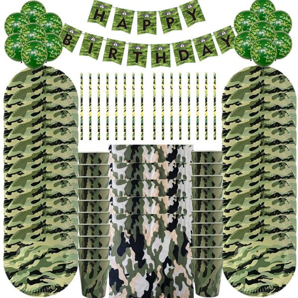 disposable dinnerware camouflage theme party army green decorations tableware paper cup plate napkins banners baby shower kids birthday supp
disposable dinnerware camouflage theme party army green decorations tableware paper cup plate napkins banners baby shower kids birthday supp