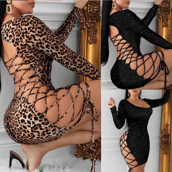 fashion leopard bling bodycon women dress mini long sleeve bandage hollow out evening party club ladies dresses, Black;gray
fashion leopard bling bodycon women dress mini long sleeve bandage hollow out evening party club ladies dresses, Black;gray