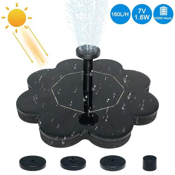 garden decorations 1.6w solar fountain pump watering power pool pond submersible waterfall floating panel water
garden decorations 1.6w solar fountain pump watering power pool pond submersible waterfall floating panel water