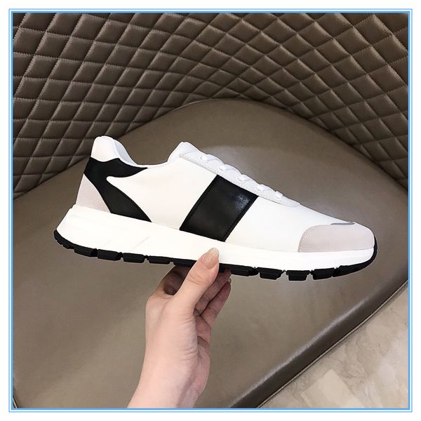 2021 luxury designer sneaker platform trainers suede calfskin shoes mens real leather fashion designer sneakers size 38-43 mixed color with, Black
2021 luxury designer sneaker platform trainers suede calfskin shoes mens real leather fashion designer sneakers size 38-43 mixed color with, Black