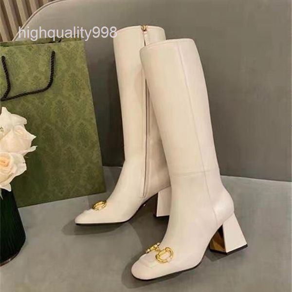 boots high end quality autumn and winter female horse title buckle high boots thick heel leather thin knight, Black
boots high end quality autumn and winter female horse title buckle high boots thick heel leather thin knight, Black