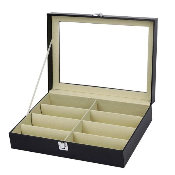 other fashion accessories 8 slot eyeglass sunglasses storage box men women glasses display case organizer collect boxes, Silver
other fashion accessories 8 slot eyeglass sunglasses storage box men women glasses display case organizer collect boxes, Silver