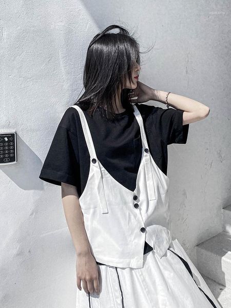 women's tanks & camis waistcoat of lady condole belt summer style fashion tide recreational easy match large size, White
women's tanks & camis waistcoat of lady condole belt summer style fashion tide recreational easy match large size, White