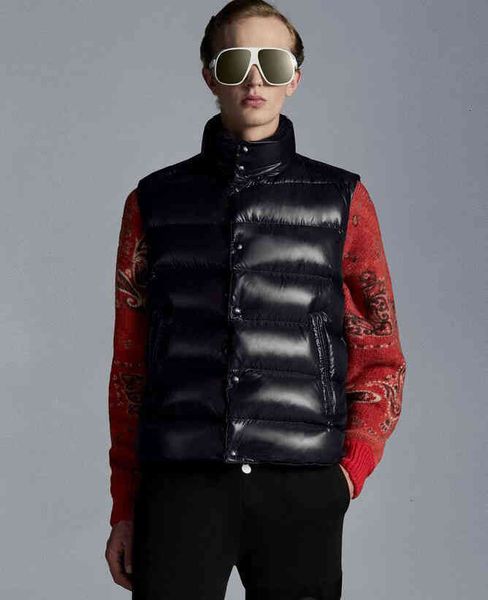 men's vests black shiny down vest outdoor sports sleeveless jacket thicken oat casual winter zipper button with zwl5, Black;white
men's vests black shiny down vest outdoor sports sleeveless jacket thicken oat casual winter zipper button with zwl5, Black;white
