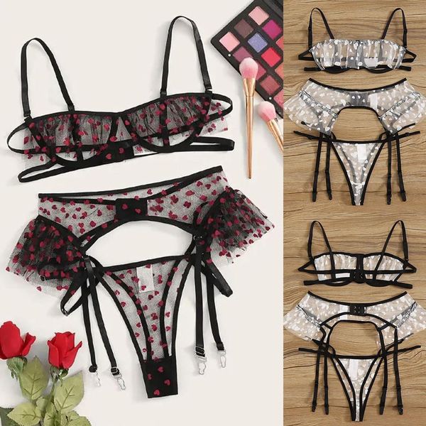 Erotic Womens Sleepwears Bra Women Fashion Sexy Exquisite Lace Lingerie Garter Briefs Set Babydoll Cut Out Sleepwear Ladies, Black;red
Erotic Womens Sleepwears Bra Women Fashion Sexy Exquisite Lace Lingerie Garter Briefs Set Babydoll Cut Out Sleepwear Ladies, Black;red