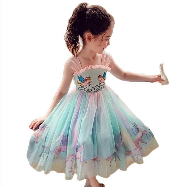 girls summer fashion childrens girl dresses flower sleeveless sweet unicorn rainbow lace clothes 2 8 years, Red;yellow
girls summer fashion childrens girl dresses flower sleeveless sweet unicorn rainbow lace clothes 2 8 years, Red;yellow
