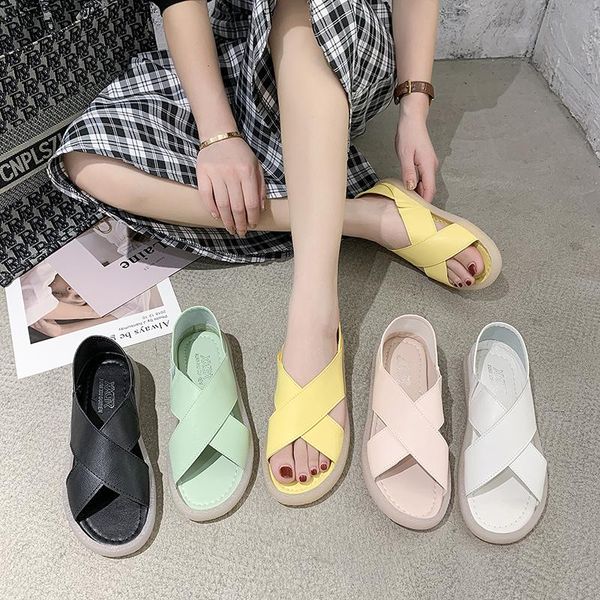 sandals women's elastic ankle strap flat 2021 summer fashion design platform with ruffle princess girls soft shoes, Black
sandals women's elastic ankle strap flat 2021 summer fashion design platform with ruffle princess girls soft shoes, Black