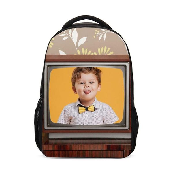 backpack backpacks for boys girls cool vintage tv customized 3d printing bookbag kids school bags rugzak casual daypacks mochila escolar
backpack backpacks for boys girls cool vintage tv customized 3d printing bookbag kids school bags rugzak casual daypacks mochila escolar