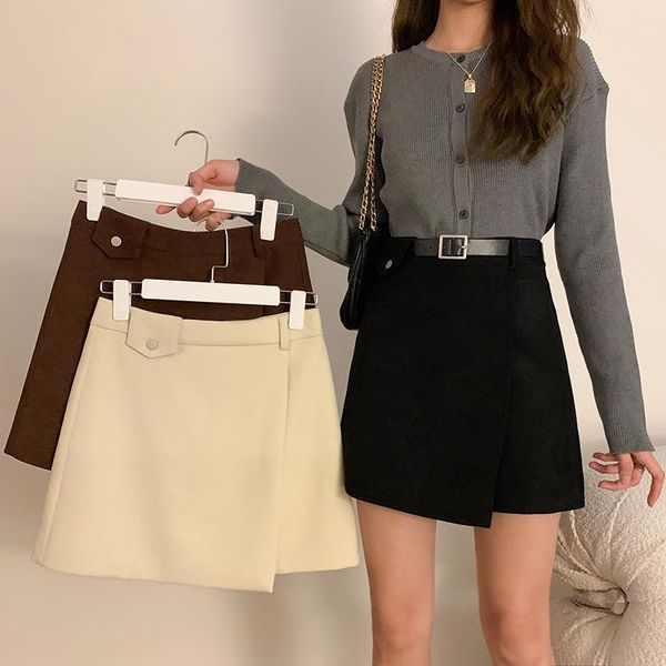 skirts thicken wool high waist a line mini skirt women vintage streetwear solid korean style female bottom chic 3 colors short, Black
skirts thicken wool high waist a line mini skirt women vintage streetwear solid korean style female bottom chic 3 colors short, Black