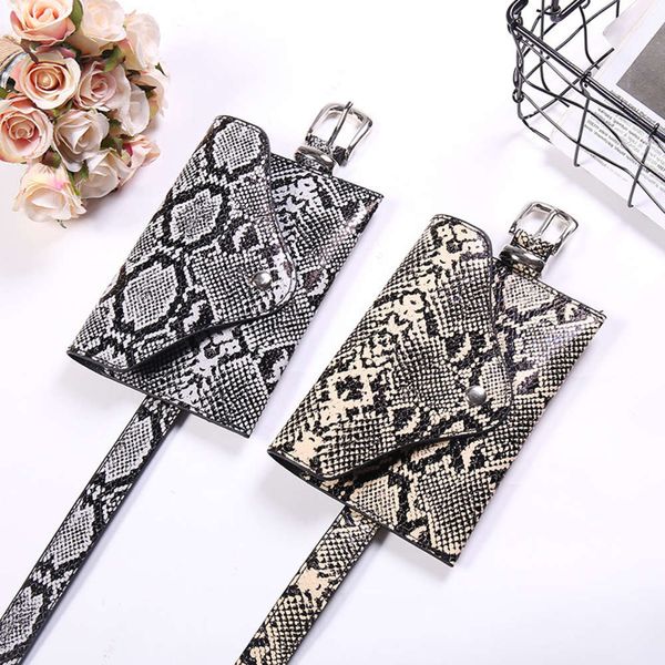 belt square pin buckle personalized snakeskin decorative belt women's mobile phone bag, Black;brown
belt square pin buckle personalized snakeskin decorative belt women's mobile phone bag, Black;brown