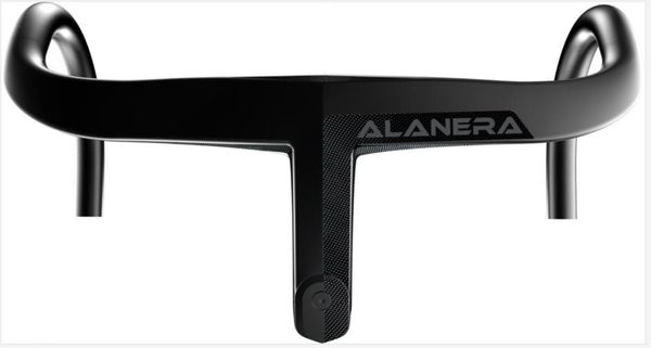 alanera black carbon road bike intergrated handlebar for 28.6mm fork steer with headset spacers and computer mount
alanera black carbon road bike intergrated handlebar for 28.6mm fork steer with headset spacers and computer mount