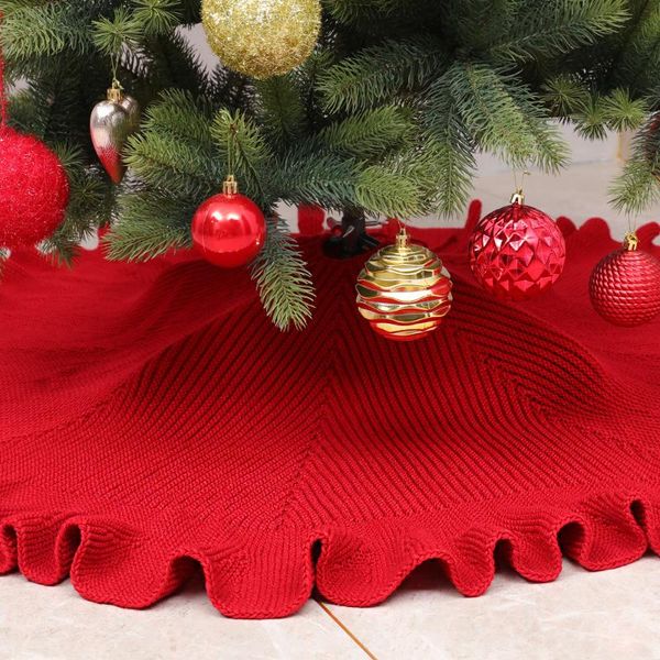christmas decorations 122cm/christmas tree skirt ruffle hem knitting supplies bottom apron
christmas decorations 122cm/christmas tree skirt ruffle hem knitting supplies bottom apron