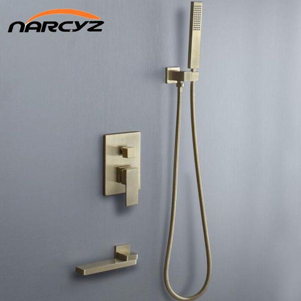 bath faucet brushed gold wall shower set concealed two-function swing and cold portable al2011 bathroom sets
bath faucet brushed gold wall shower set concealed two-function swing and cold portable al2011 bathroom sets