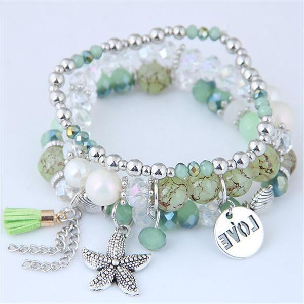 bohemian beaded bracelets for women girls multilayer stretch bangle tassel love heart bracelet set fashion jewelry, Golden;silver
bohemian beaded bracelets for women girls multilayer stretch bangle tassel love heart bracelet set fashion jewelry, Golden;silver