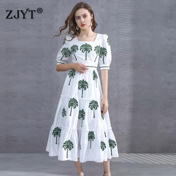 casual dresses 2021 spring summer runway floral embroidery dress women clothes designer half sleeve midi aline party robe femme white vestid, Black;gray
casual dresses 2021 spring summer runway floral embroidery dress women clothes designer half sleeve midi aline party robe femme white vestid, Black;gray