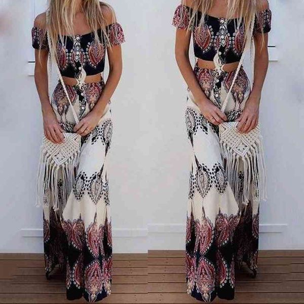 summer boho strapless slash neck short sleeve crop &long skirts fashion print beach maxi skirt suit two piece set 210407, White
summer boho strapless slash neck short sleeve crop &long skirts fashion print beach maxi skirt suit two piece set 210407, White