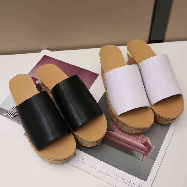 fashion women wedge heel leather sandal luxury designer slingback loafers slides platform white black simple summer sootheze slipper
fashion women wedge heel leather sandal luxury designer slingback loafers slides platform white black simple summer sootheze slipper