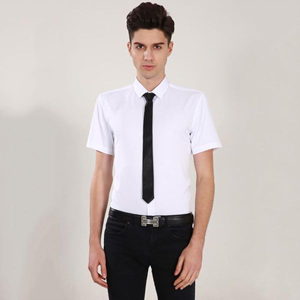 short sleeve shirt novelty plus size clothing smart business office men shirts 2021 elegant casual men's, White;black
short sleeve shirt novelty plus size clothing smart business office men shirts 2021 elegant casual men's, White;black