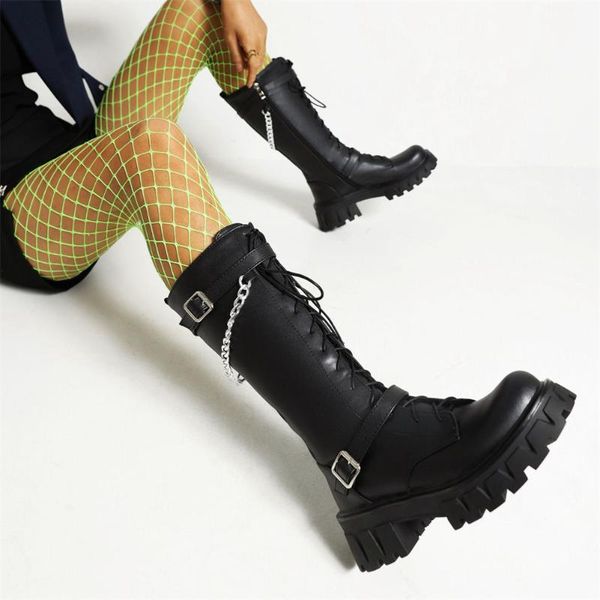 boots gigifox gothic style black cool street fashion winter shoes chunky heels platform comfy walking jungle combat
boots gigifox gothic style black cool street fashion winter shoes chunky heels platform comfy walking jungle combat