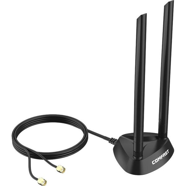 computer cables & connectors powerful 2 high gain dual band 2.4+5 ghz 360 degree sma omnidirectional 1.2m extension base antenna for wireles
computer cables & connectors powerful 2 high gain dual band 2.4+5 ghz 360 degree sma omnidirectional 1.2m extension base antenna for wireles