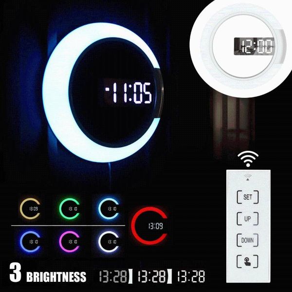 wall clocks meigar 3d led digital clock 7 colors temperature electronic modern design decoration home living room office decor
wall clocks meigar 3d led digital clock 7 colors temperature electronic modern design decoration home living room office decor