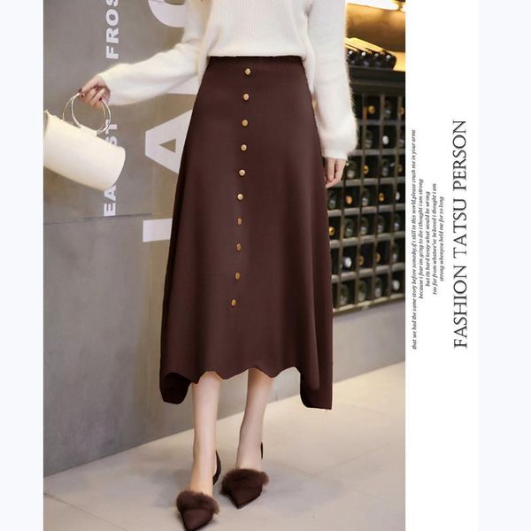 skirts jujuland women's knit autumn winter arrivals elegant woman button warm ticken skirt mid-calf a-line ol style, Black
skirts jujuland women's knit autumn winter arrivals elegant woman button warm ticken skirt mid-calf a-line ol style, Black