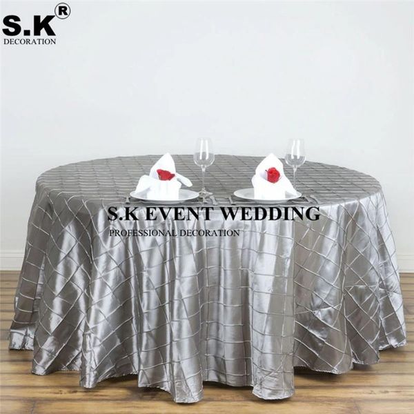 table cloth silver color round pintuck banquet wedding tablecloth event home party decoration
table cloth silver color round pintuck banquet wedding tablecloth event home party decoration