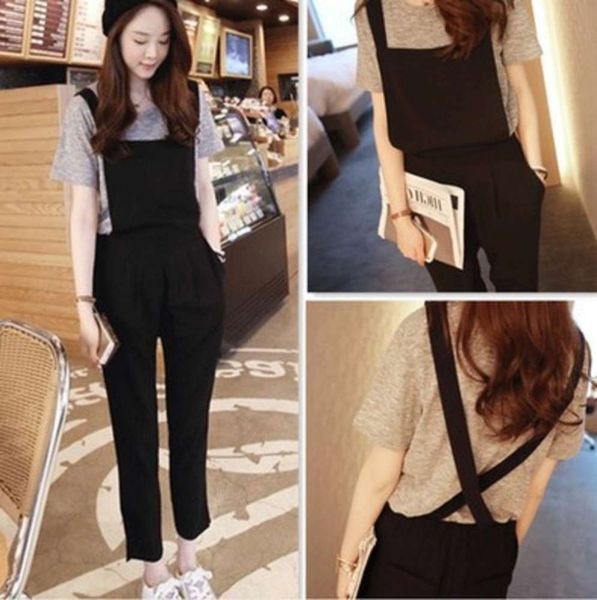women's clothing 2021 college style split solid nine point small foot harlan personality one-piece pants, Black;white
women's clothing 2021 college style split solid nine point small foot harlan personality one-piece pants, Black;white