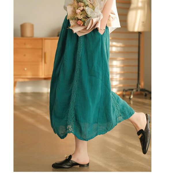 skirts women linen skirt bottoms gradient retro vintage for spring summer casual elastic waist loose b03261726, Black
skirts women linen skirt bottoms gradient retro vintage for spring summer casual elastic waist loose b03261726, Black