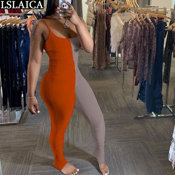 women's jumpsuits & rompers women jumpsuit two color patchwork slim spaghetti strapless womens backless bodysuit female casual wild, Black;white
women's jumpsuits & rompers women jumpsuit two color patchwork slim spaghetti strapless womens backless bodysuit female casual wild, Black;white