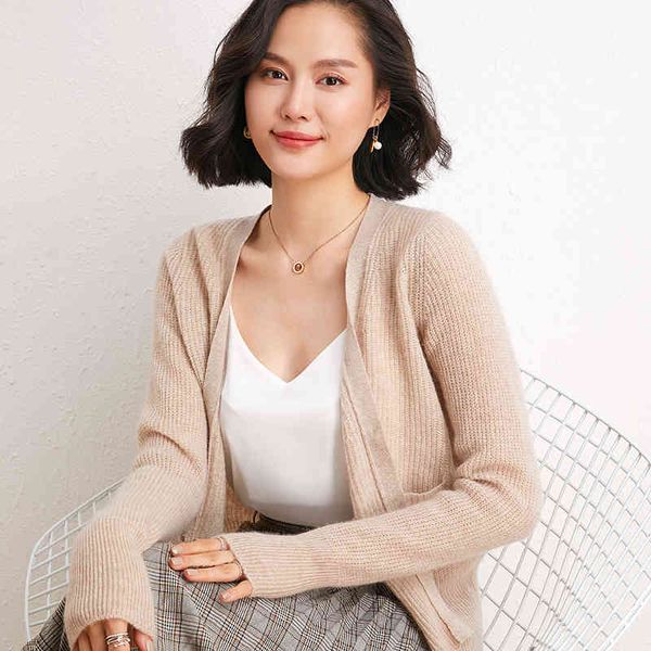 coats coats autumn winter fashion 100% cashmere sweater women's v-neck cardigan coat female solid knitted comfort, Tan;black
coats coats autumn winter fashion 100% cashmere sweater women's v-neck cardigan coat female solid knitted comfort, Tan;black