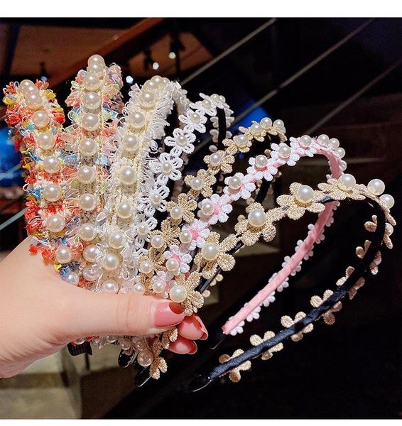 ladies children's pearl flower headband, kids cute hair pressure headband accessories for girl gifts, Slivery;white
ladies children's pearl flower headband, kids cute hair pressure headband accessories for girl gifts, Slivery;white
