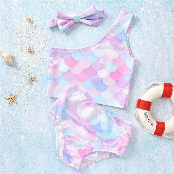 one-pieces summer children's baby girl bikini swimsuit set cute fish scale printed three-piece, Black
one-pieces summer children's baby girl bikini swimsuit set cute fish scale printed three-piece, Black