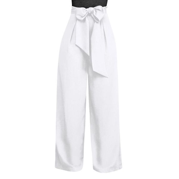 women's pants & capris womens fashion solid culottes high waist trousers lace up wide leg loose, Black;white
women's pants & capris womens fashion solid culottes high waist trousers lace up wide leg loose, Black;white