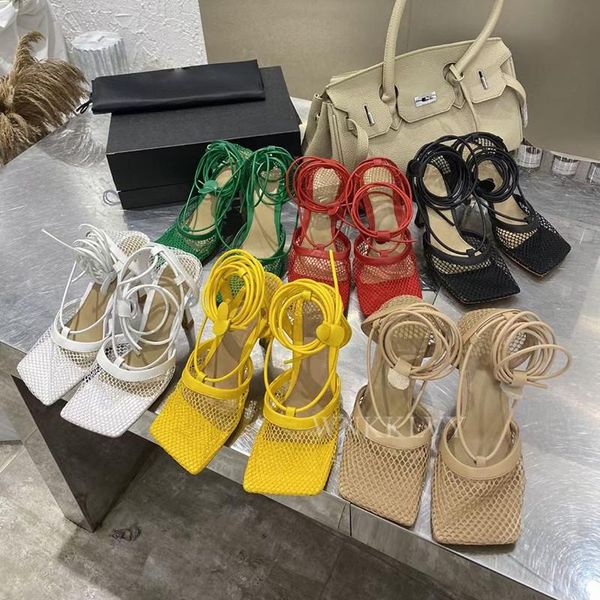 sandals runway net mesh thin high heel women square toe ankle strappy gladiator sandalias summer party nightclub shoes lady, Black
sandals runway net mesh thin high heel women square toe ankle strappy gladiator sandalias summer party nightclub shoes lady, Black