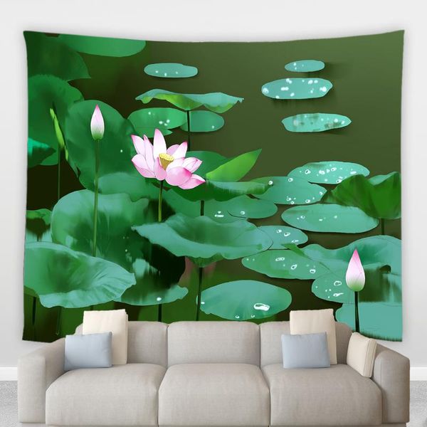 tapestries flowers landscape tapestry plants green leaves garden pond lotus living room bedroom wall hanging decorate curtains tableclothes
tapestries flowers landscape tapestry plants green leaves garden pond lotus living room bedroom wall hanging decorate curtains tableclothes
