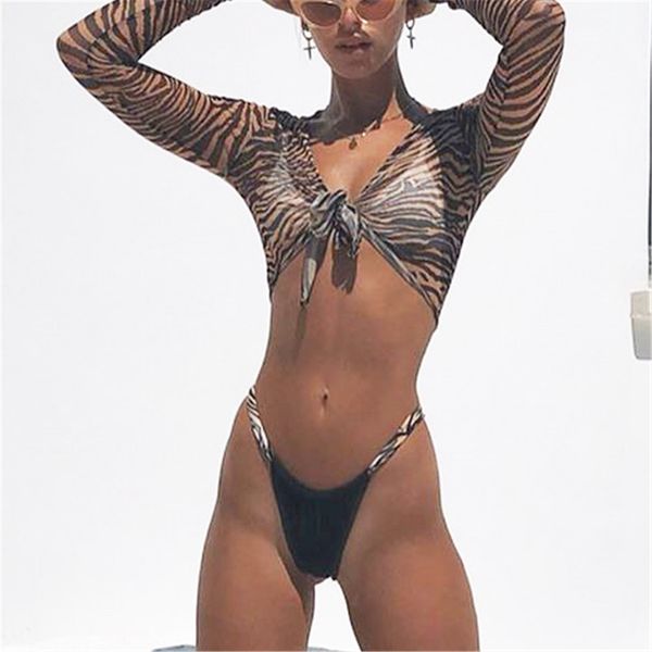 2021 zebra full sleeve bikini women swimwear female swimsuit three-pieces bikini set long sleeve thong bather bathing suit k2132
2021 zebra full sleeve bikini women swimwear female swimsuit three-pieces bikini set long sleeve thong bather bathing suit k2132