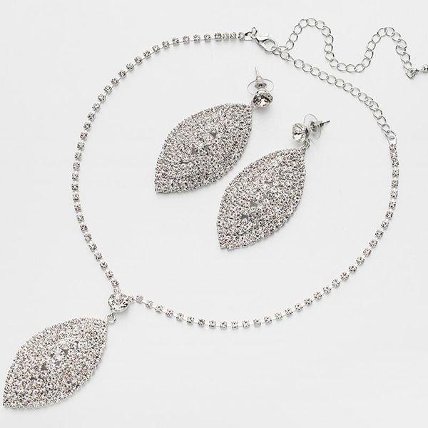 earrings & necklace yfjewe fashion women austrian crystal pendant big earring sets wedding accessories womens jewelry n326, Silver
earrings & necklace yfjewe fashion women austrian crystal pendant big earring sets wedding accessories womens jewelry n326, Silver