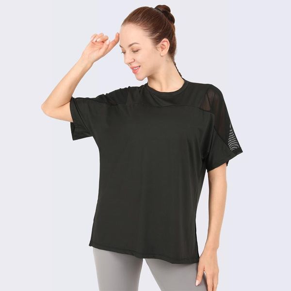yoga outfit women's fitness t-shirt loose fit for sports running mesh short sleeve jerseys womens gym shirt quick dry tees
yoga outfit women's fitness t-shirt loose fit for sports running mesh short sleeve jerseys womens gym shirt quick dry tees