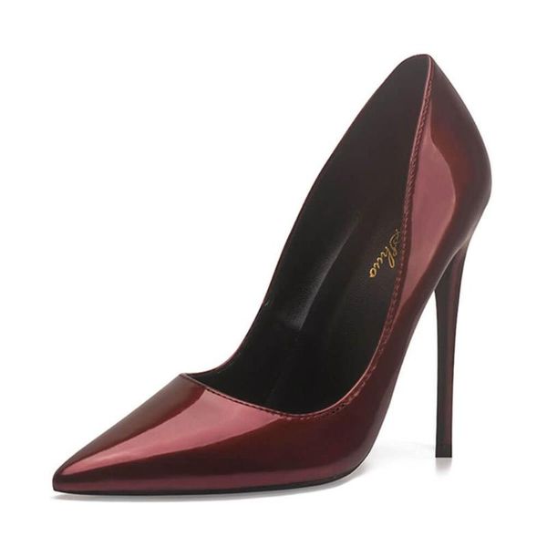 womens pointed toe slip on stilettos party wedding pumps basic shoes lady dark red thin heel boat dress, Black
womens pointed toe slip on stilettos party wedding pumps basic shoes lady dark red thin heel boat dress, Black